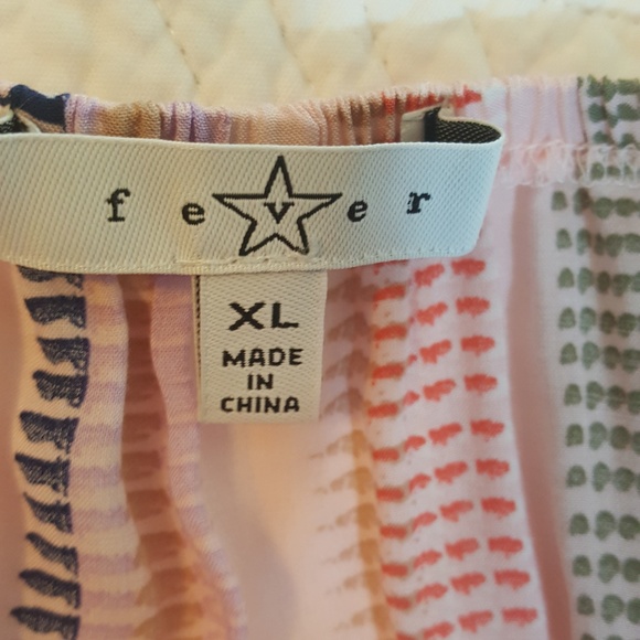 Fever Flowing 3/4 Sleeve Tunic Blouse - Picture 3 of 6